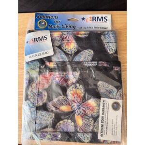 RMS Walker Bag Vivid Butterfly Tote Attachment Pockets TB-800VB New